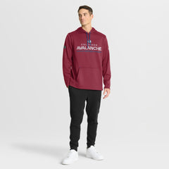 Colorado Avalanche Fanatics Authentic Pro Rink Hoodie - Burgundy - NHL 202493988