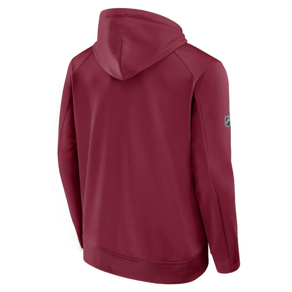 Colorado Avalanche Fanatics Authentic Pro Rink Hoodie - Burgundy - NHL 202493988
