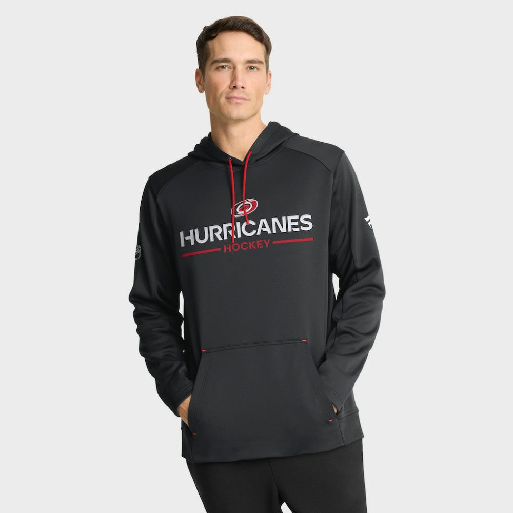 Carolina Hurricanes Fanatics Authentic Pro Rink Hoodie - Black - NHL 202493989