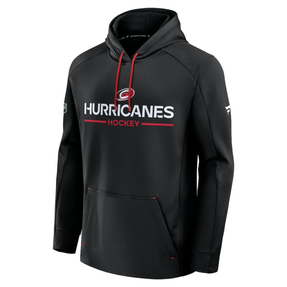 Carolina Hurricanes Fanatics Authentic Pro Rink Hoodie - Black - NHL 202493989