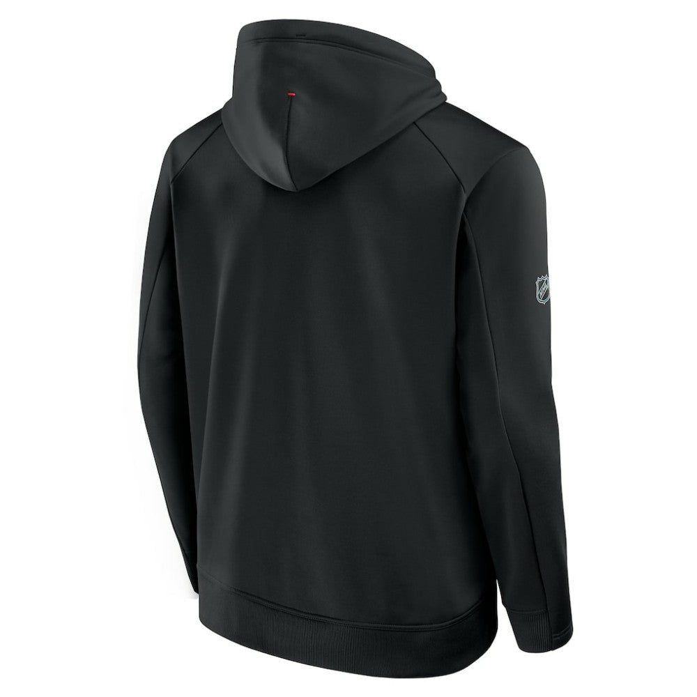 Calgary Flames Fanatics Authentic Pro Rink Hoodie - Black - NHL 202493990