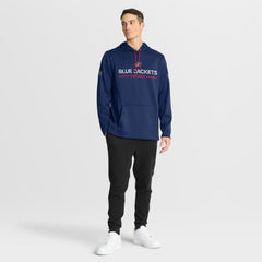 Columbus Blue Jackets Fanatics Authentic Pro Rink Hoodie - Navy - NHL 202493997