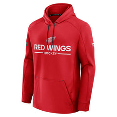 Detroit Red Wings Fanatics Authentic Pro Rink Hoodie - Red - NHL 202494001