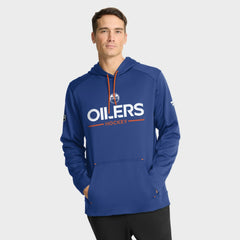 Edmonton Oilers Fanatics Authentic Pro Rink Hoodie - Royal - NHL 202494003