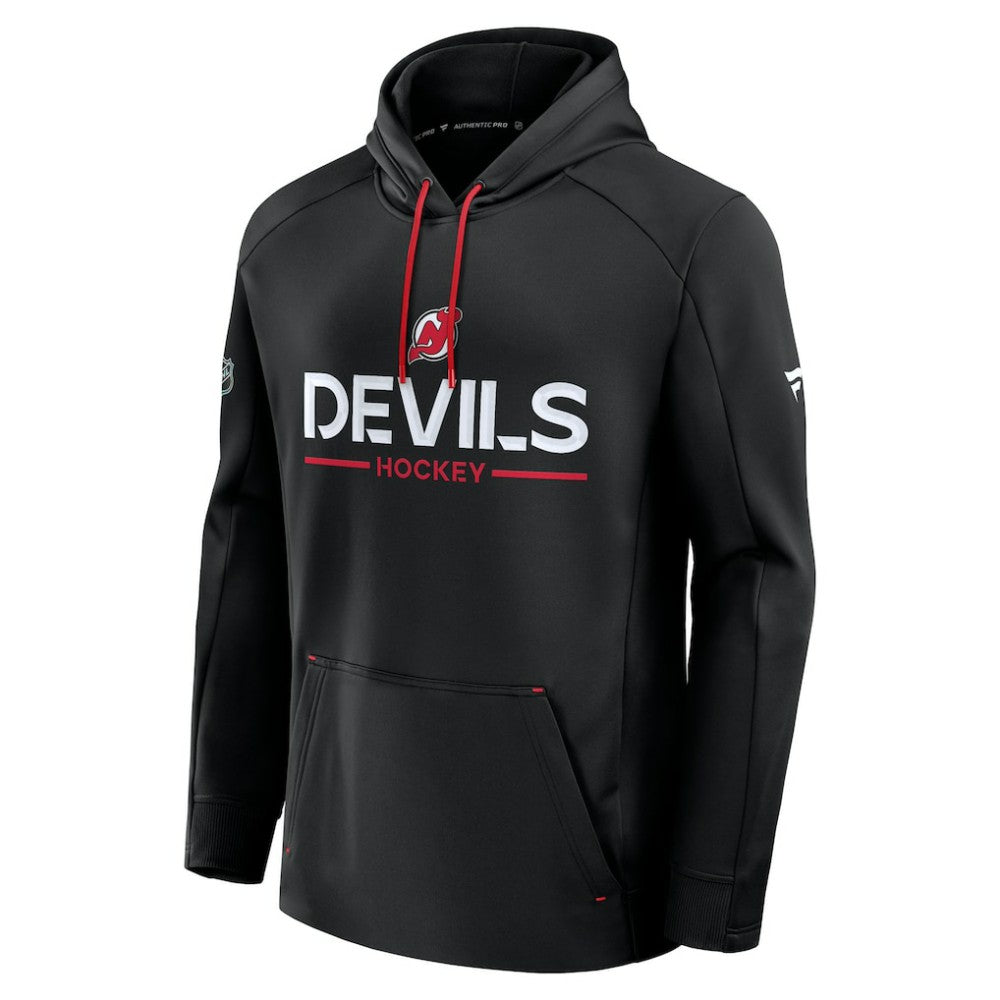 New Jersey Devils Fanatics Authentic Pro Rink Hoodie - Black - NHL 202494024