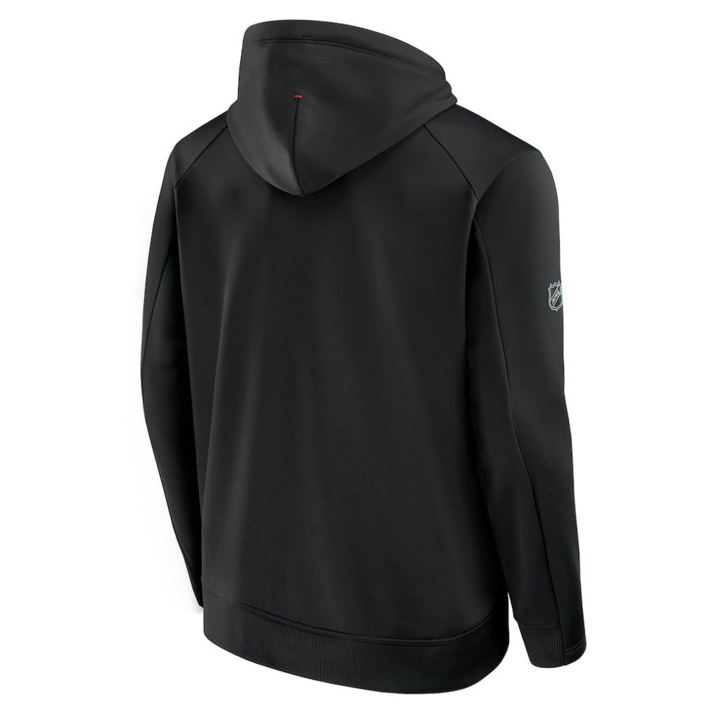 New Jersey Devils Fanatics Authentic Pro Rink Hoodie - Black - NHL 202494024