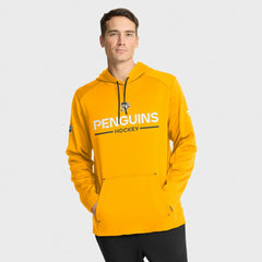 Pittsburgh Penguins Fanatics Authentic Pro Rink Hoodie - Gold - NHL 202494027