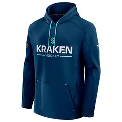 Seattle Kraken Fanatics Authentic Pro Rink Hoodie - Deep Sea Blue - NHL 202494029
