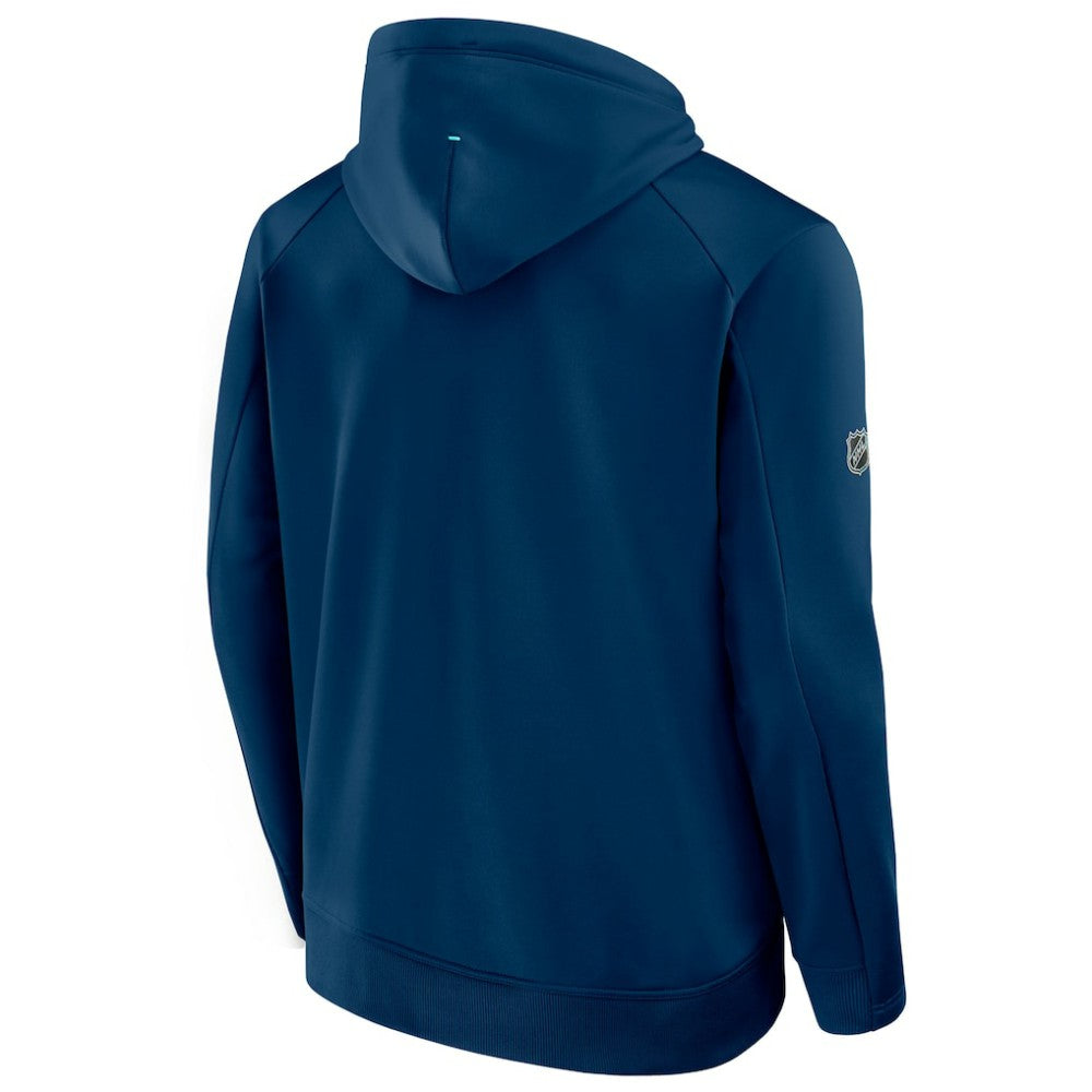 Seattle Kraken Fanatics Authentic Pro Rink Hoodie - Deep Sea Blue - NHL 202494029