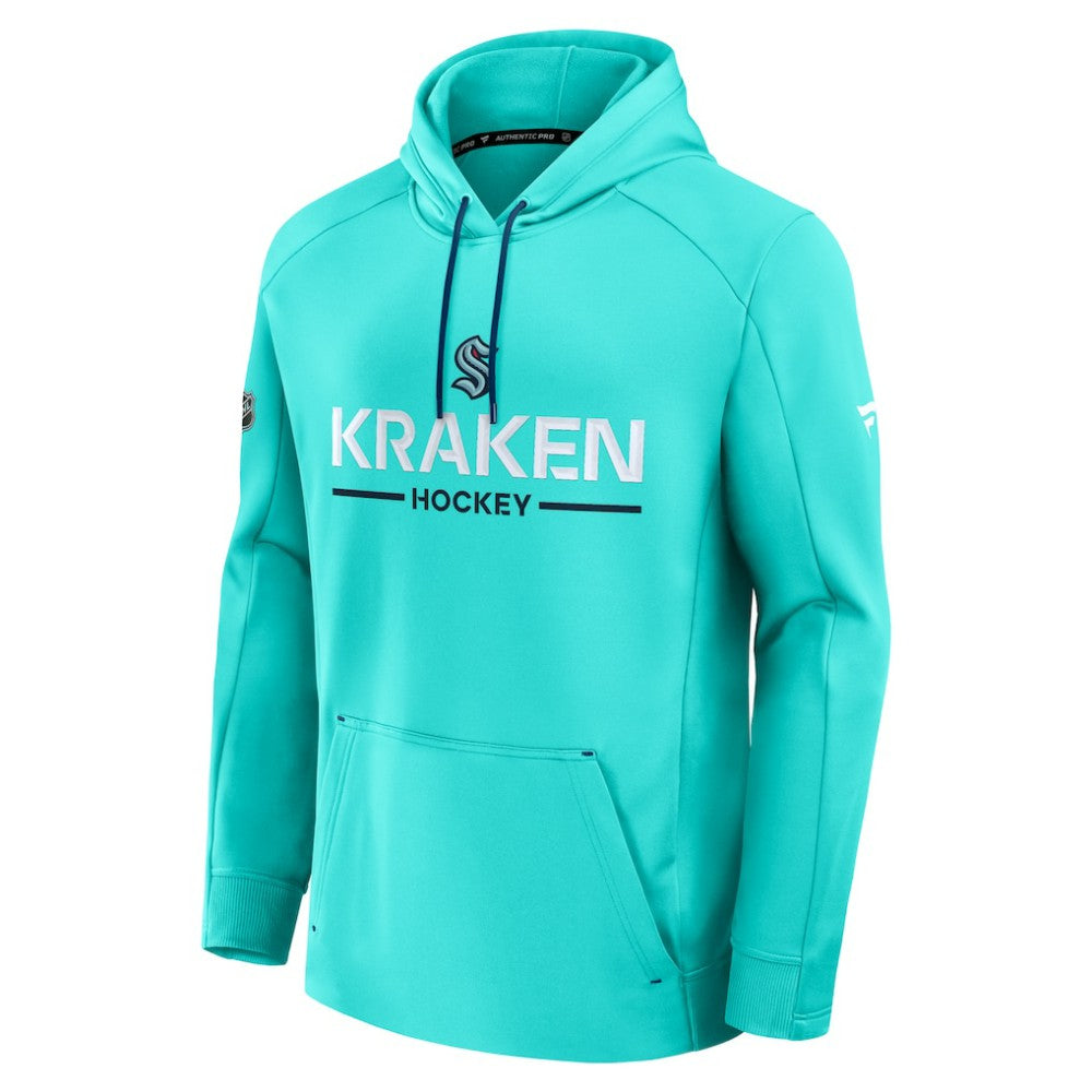 Seattle Kraken Fanatics Authentic Pro Rink Hoodie - Light Blue - NHL 202494030