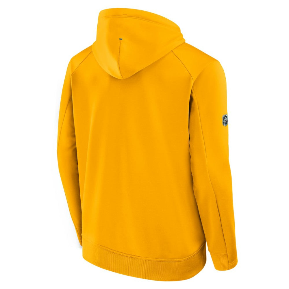 St. Louis Blues Fanatics Authentic Pro Rink Hoodie - Gold - NHL 202494033