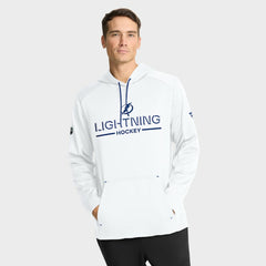 Tampa Bay Lightning Fanatics Authentic Pro Rink Hoodie - White - NHL 202494035