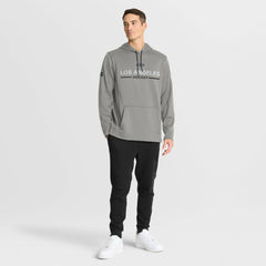 Los Angeles Kings Fanatics Authentic Pro Rink Hoodie - Silver - NHL 202494038