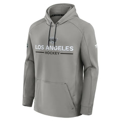 Los Angeles Kings Fanatics Authentic Pro Rink Hoodie - Silver - NHL 202494038