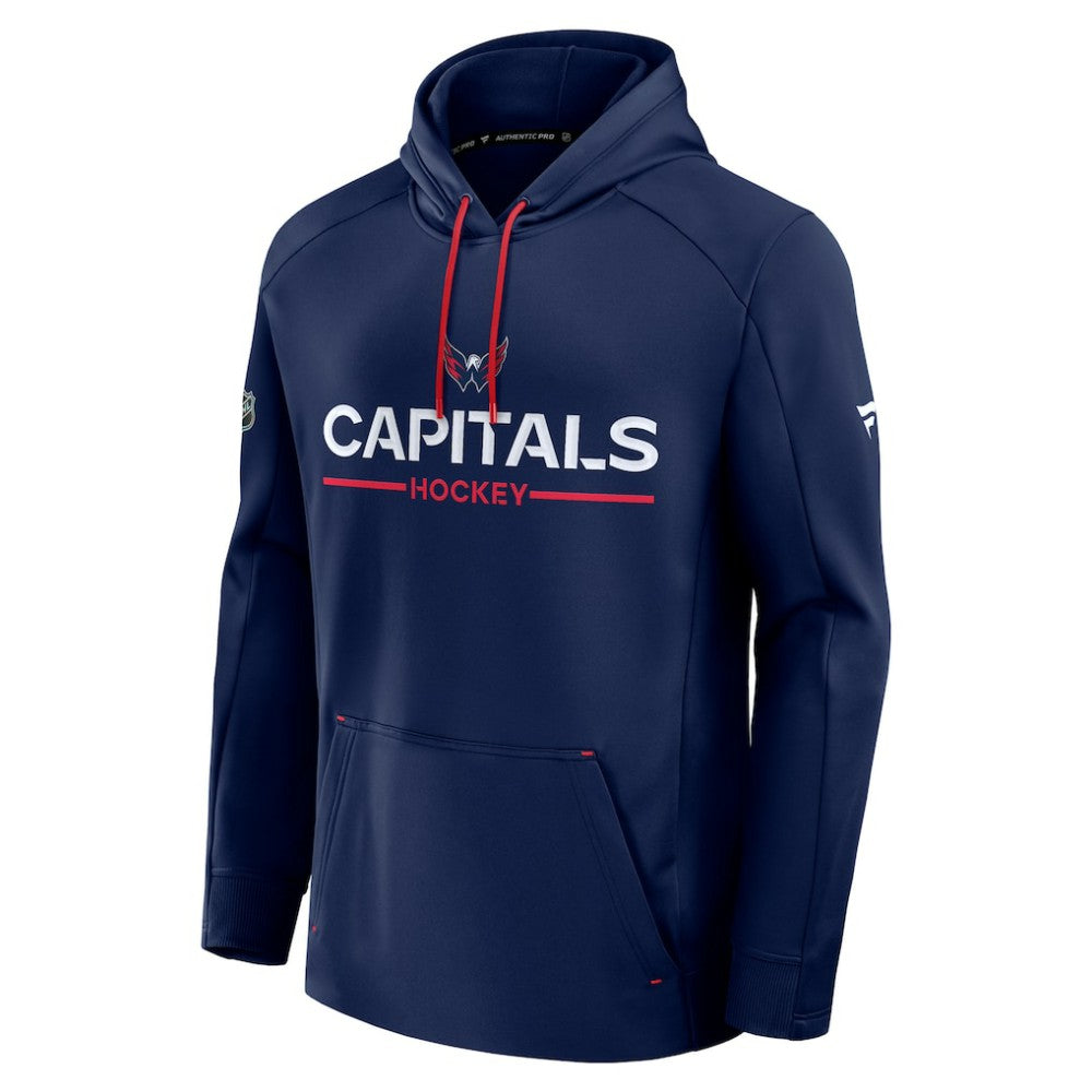 Washington Capitals Fanatics Authentic Pro Rink Hoodie - Navy - NHL 202494040