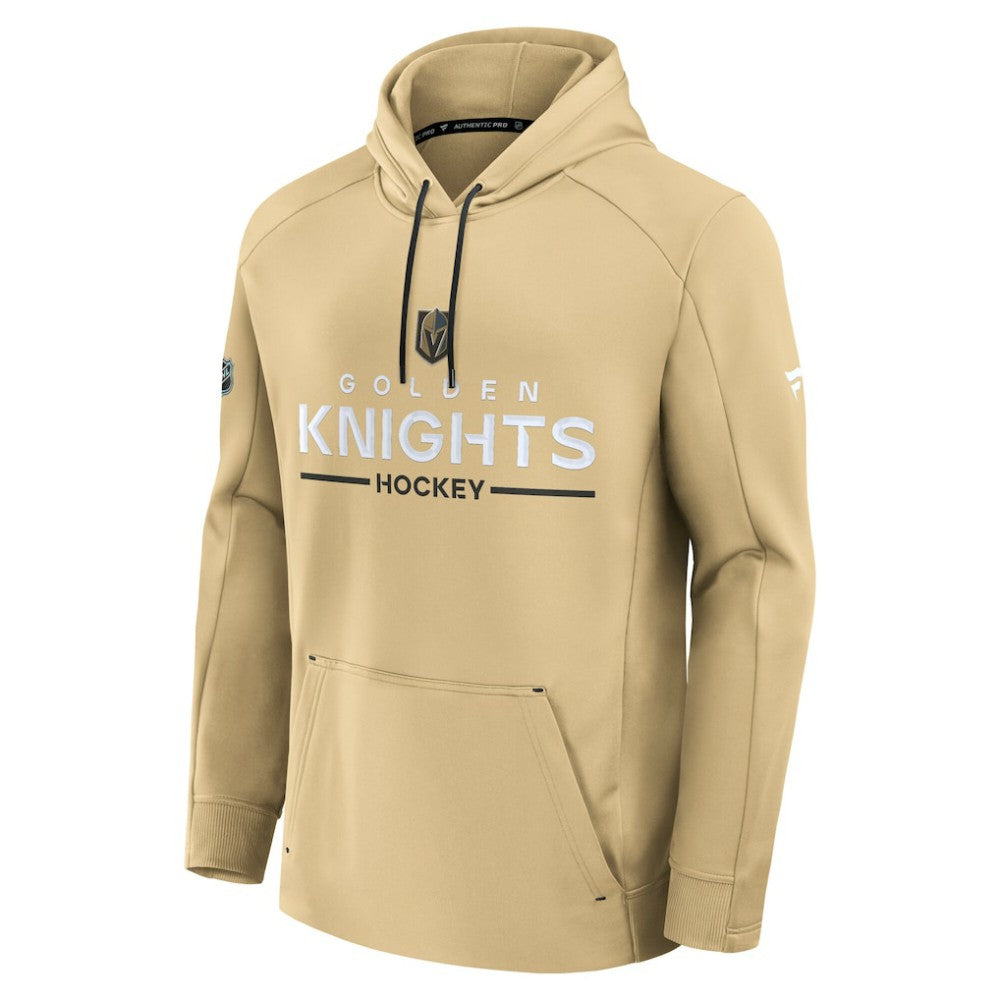 Vegas Golden Knights Fanatics Authentic Pro Rink Hoodie - Gold - NHL 202494044