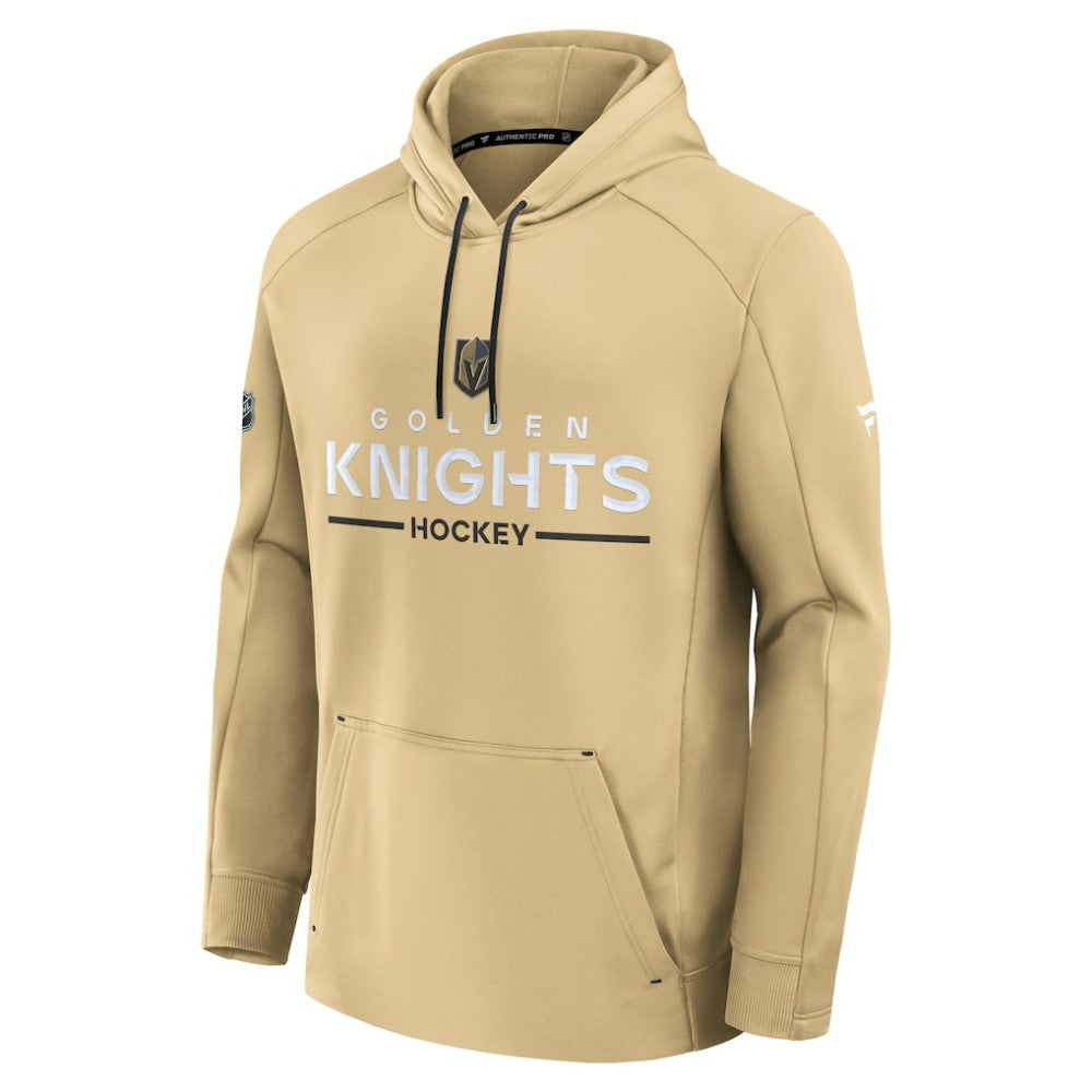 Vegas Golden Knights Fanatics Authentic Pro Rink Hoodie - Gold - NHL 202494044