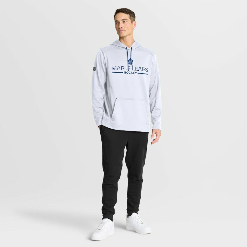 Toronto Maple Leafs Fanatics Authentic Pro Rink Hoodie - White - NHL 202494045