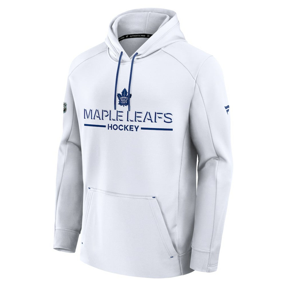 Toronto Maple Leafs Fanatics Authentic Pro Rink Hoodie - White - NHL 202494045