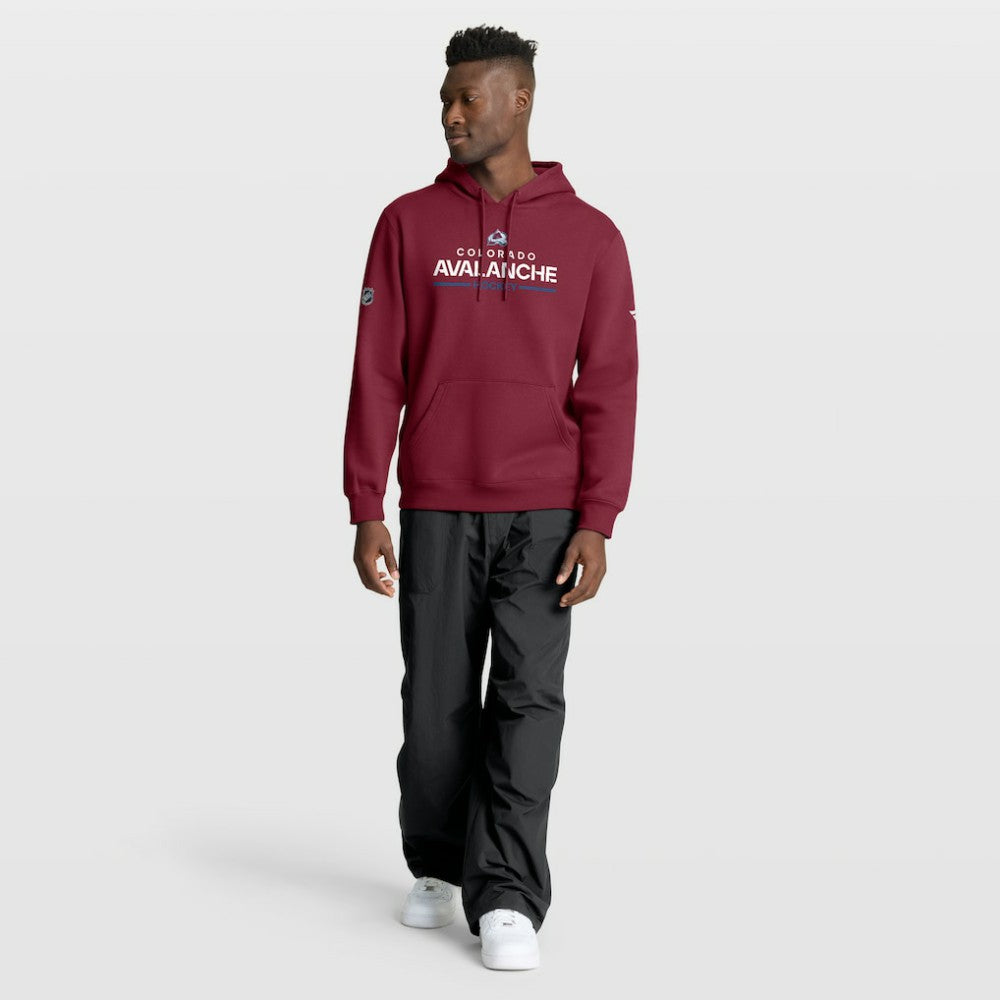 Colorado Avalanche Fanatics Authentic Pro Primary Hoodie - Burgundy - NHL 202494072