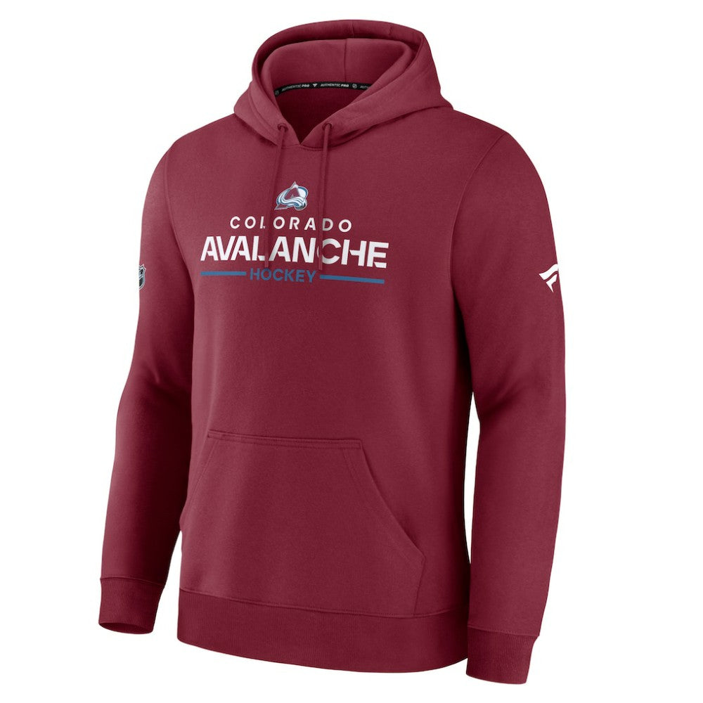 Colorado Avalanche Fanatics Authentic Pro Primary Hoodie - Burgundy - NHL 202494072