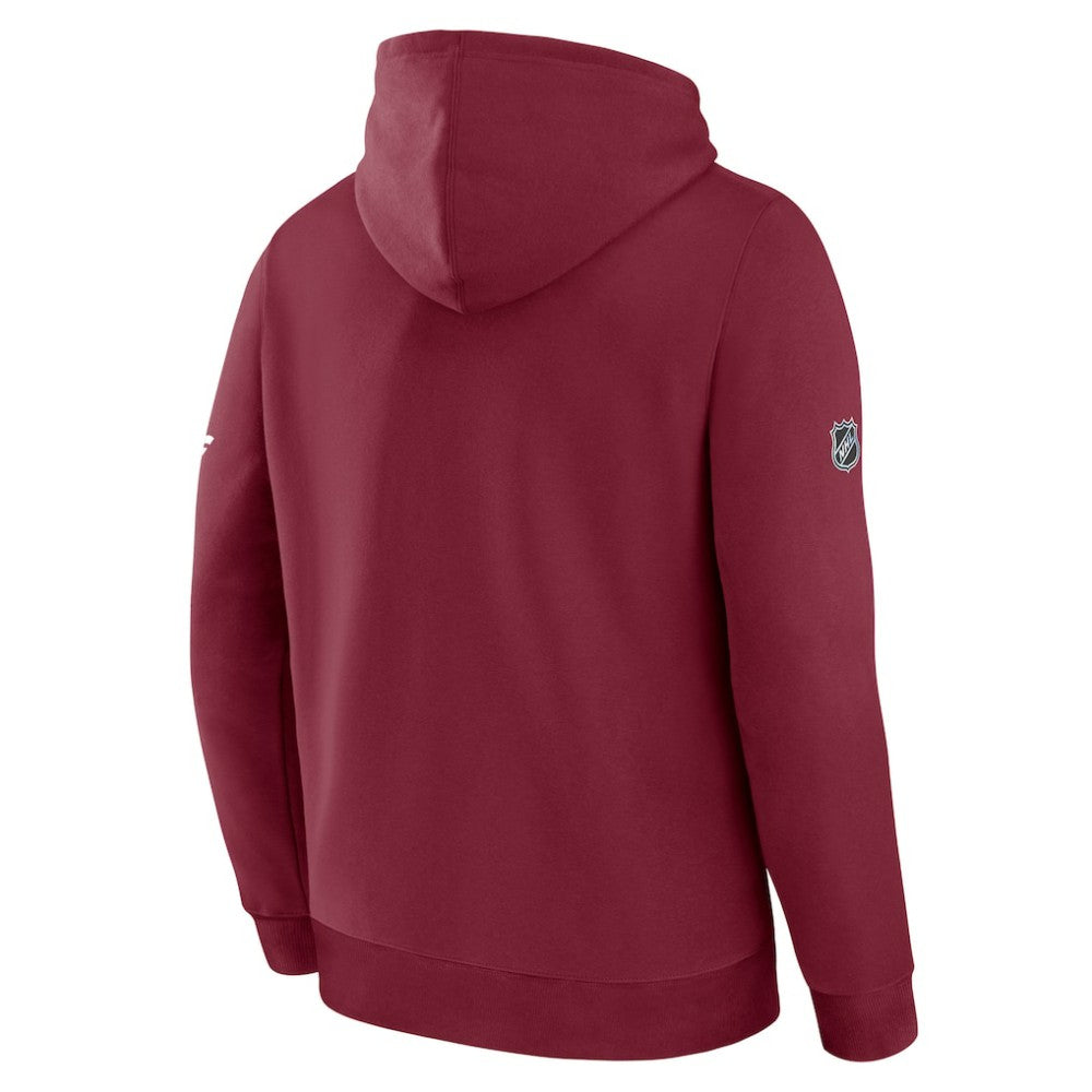 Colorado Avalanche Fanatics Authentic Pro Primary Hoodie - Burgundy - NHL 202494072