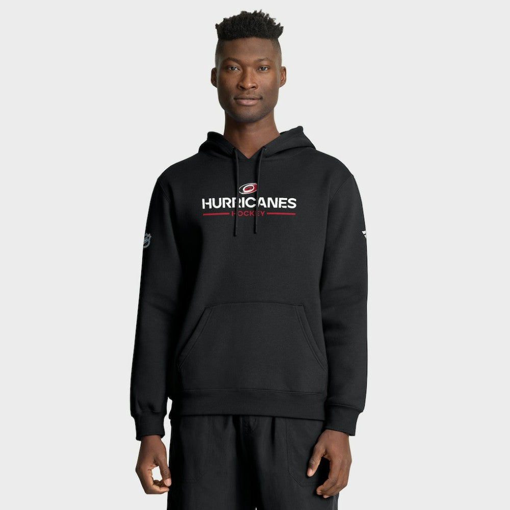 Carolina Hurricanes Fanatics Authentic Pro Primary Hoodie - Black - NHL 202494082