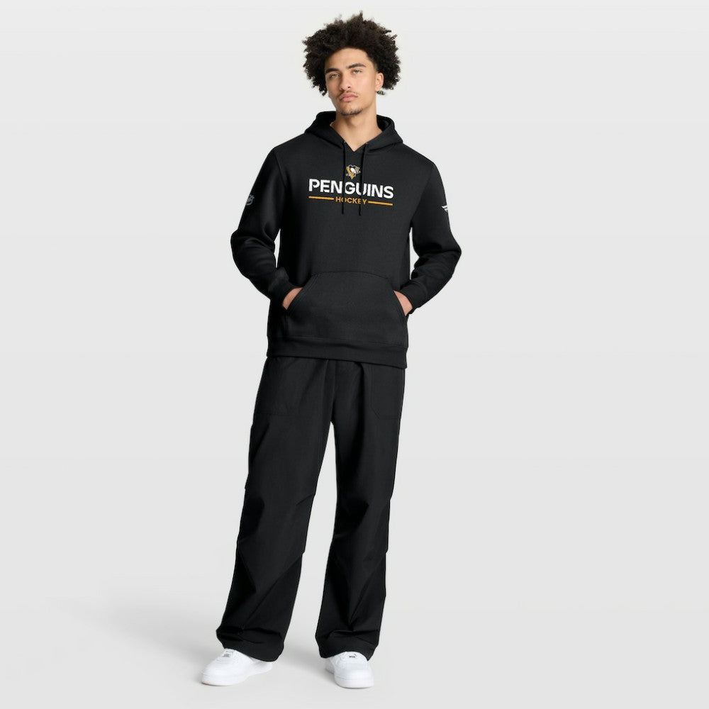 Pittsburgh Penguins Fanatics Authentic Pro Primary Hoodie - Black - NHL 202494091