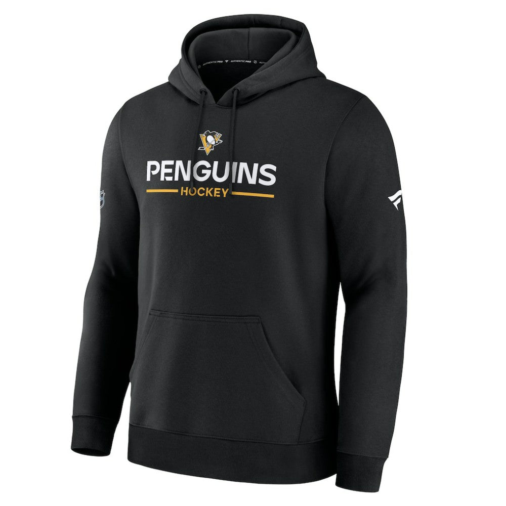 Pittsburgh Penguins Fanatics Authentic Pro Primary Hoodie - Black - NHL 202494091