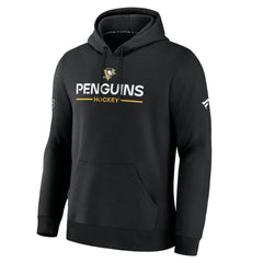 Pittsburgh Penguins Fanatics Authentic Pro Primary Hoodie - Black - NHL 202494091