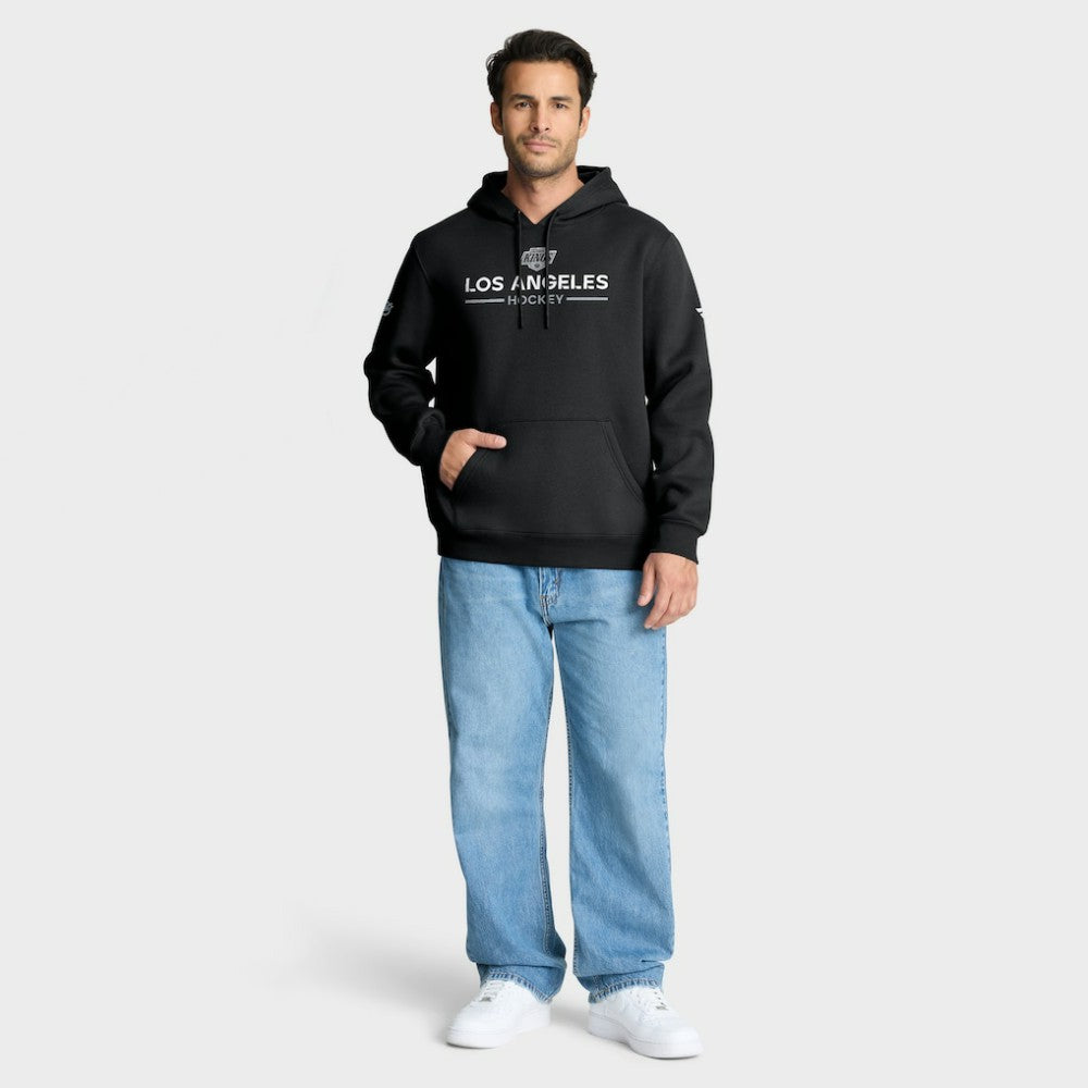 Los Angeles Kings Fanatics Authentic Pro Primary Hoodie - Black - NHL 202494095
