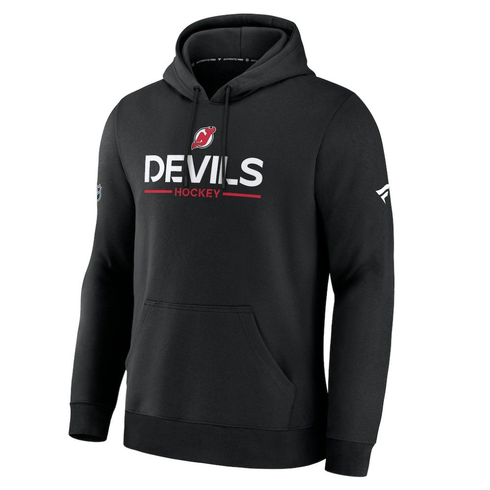 New Jersey Devils Fanatics Authentic Pro Primary Hoodie - Black - NHL 202494103