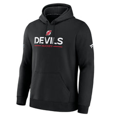 New Jersey Devils Fanatics Authentic Pro Primary Hoodie - Black - NHL 202494103