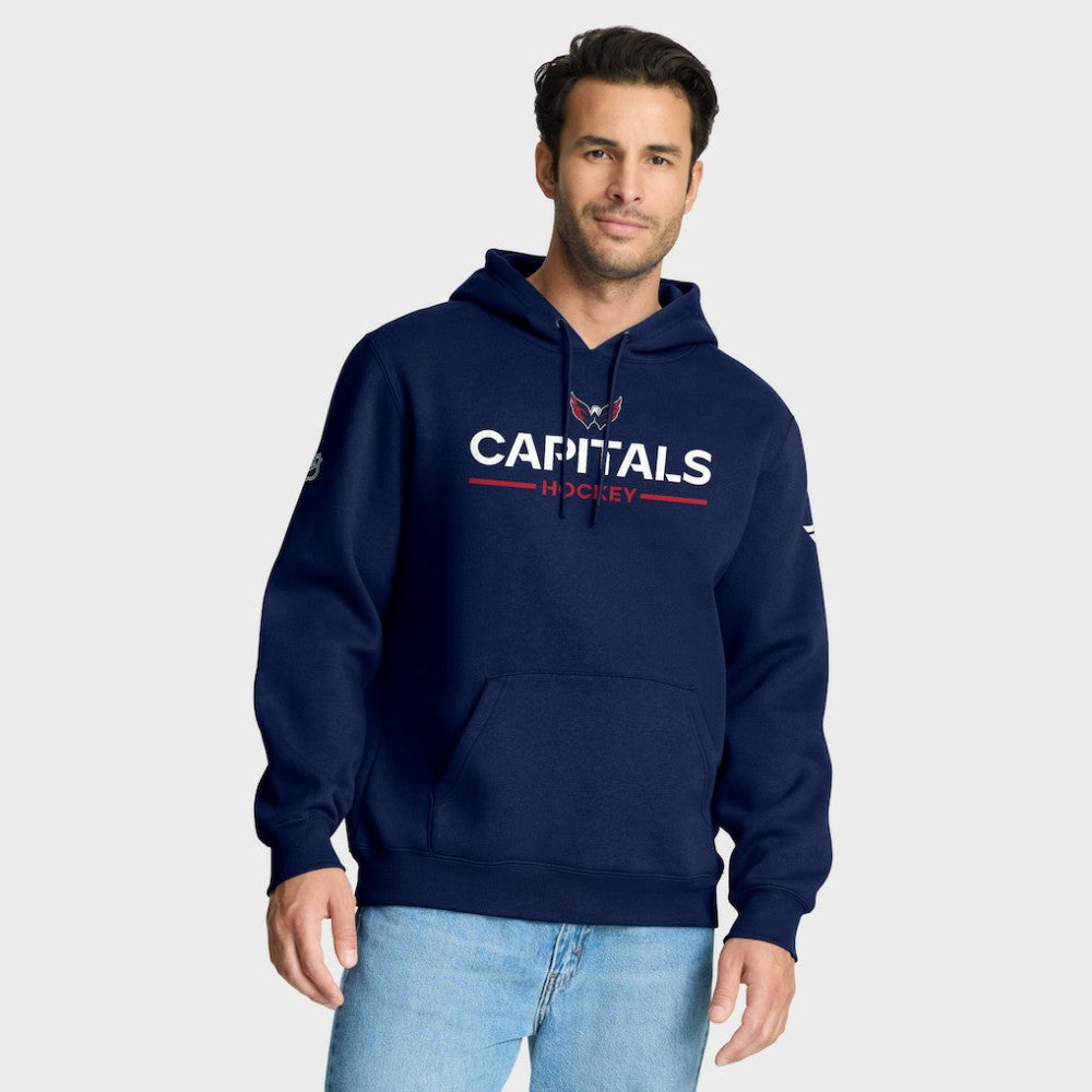 Washington Capitals Fanatics Authentic Pro Primary Hoodie - Navy - NHL 202494119
