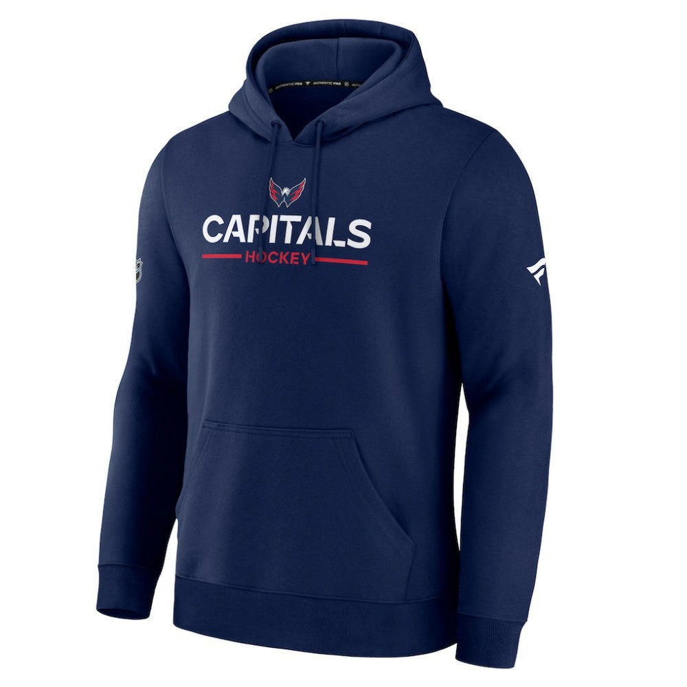 Washington Capitals Fanatics Authentic Pro Primary Hoodie - Navy - NHL 202494119