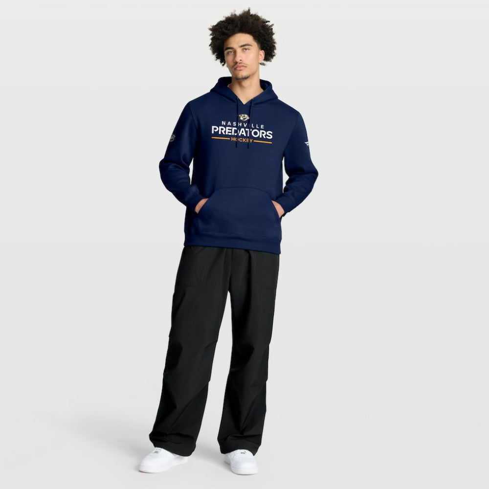 Nashville Predators Fanatics Authentic Pro Primary Hoodie - Navy - NHL 202494144