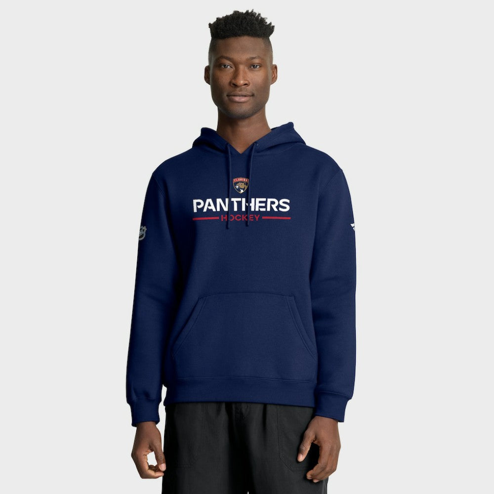 Florida Panthers Fanatics Authentic Pro Primary Hoodie - Navy - NHL 202494152