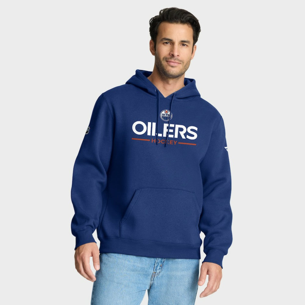 Edmonton Oilers Fanatics Authentic Pro Primary Hoodie - Royal - NHL 202494158