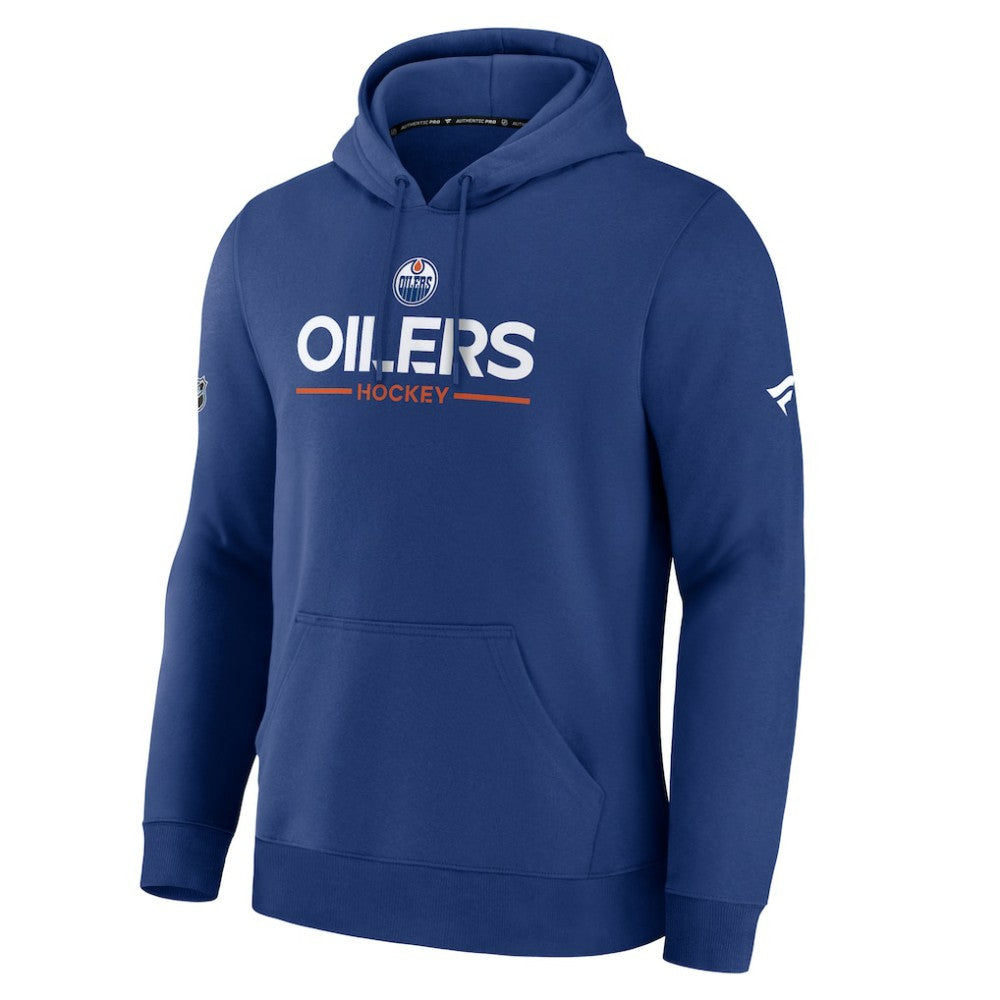 Edmonton Oilers Fanatics Authentic Pro Primary Hoodie - Royal - NHL 202494158