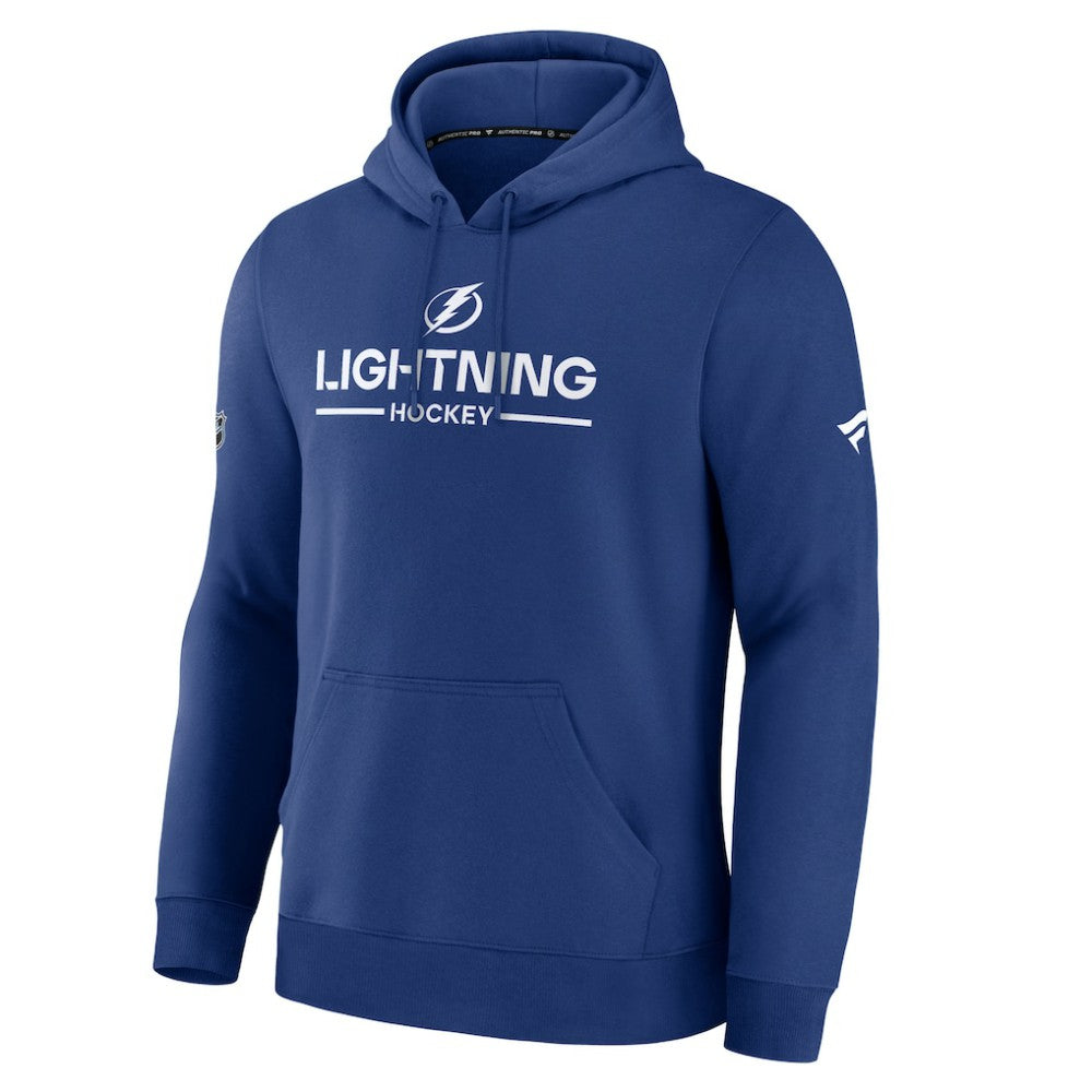 Tampa Bay Lightning Fanatics Authentic Pro Primary Hoodie - Blue - NHL 202494161