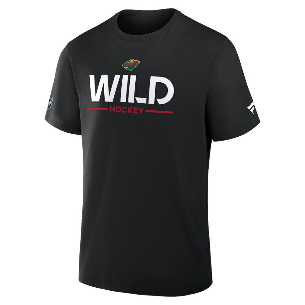 Minnesota Wild Fanatics Authentic Pro Primary T-Shirt - Black - NHL 202494260