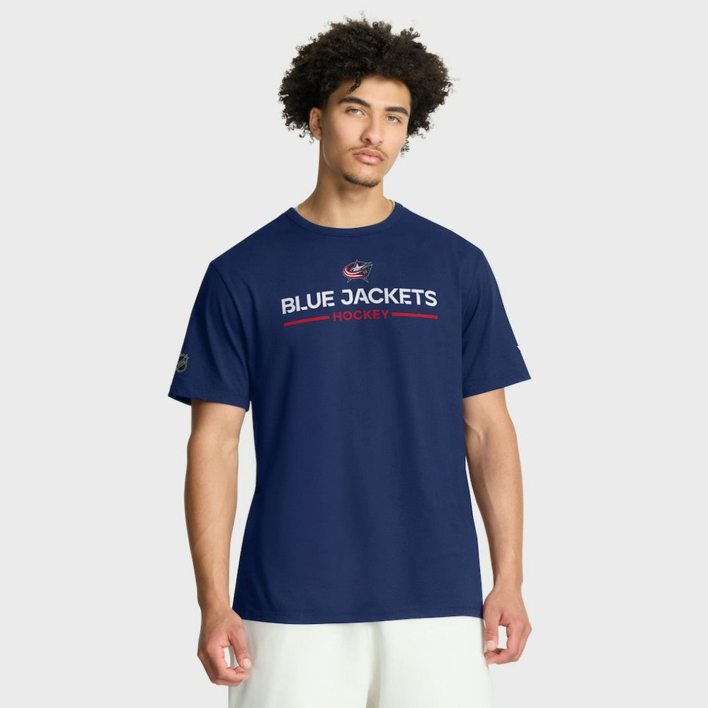 Columbus Blue Jackets Fanatics Authentic Pro Primary T-Shirt - Navy - NHL 202494262