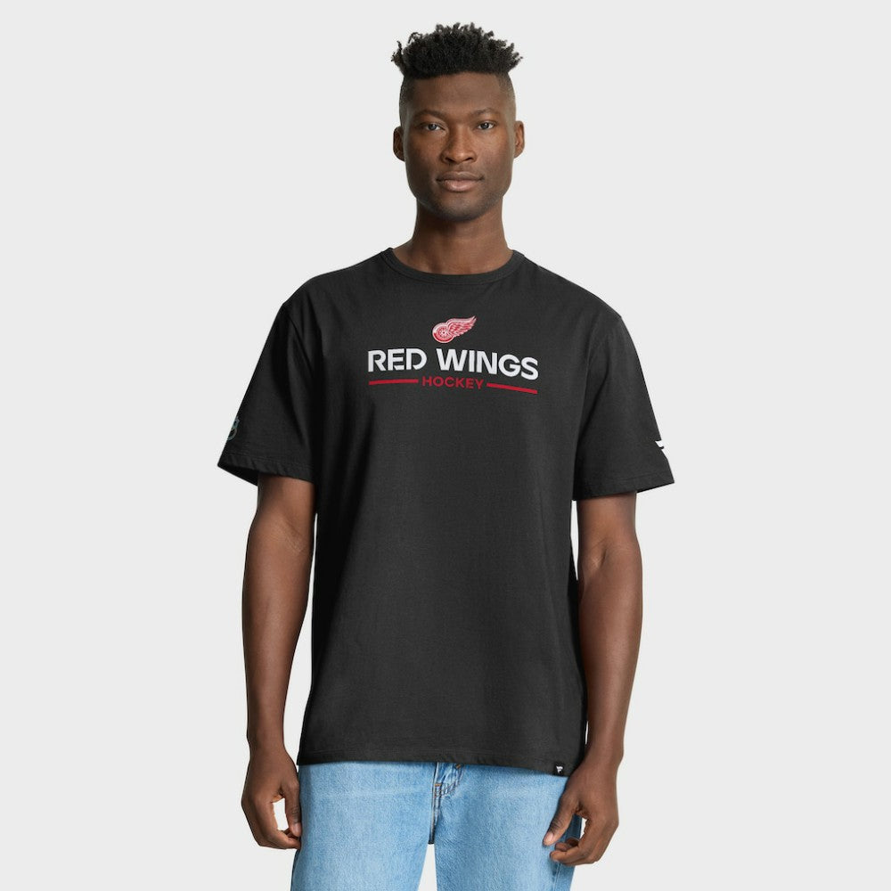 Detroit Red Wings Fanatics Authentic Pro Primary T-Shirt - Black - NHL 202494267