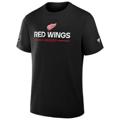 Detroit Red Wings Fanatics Authentic Pro Primary T-Shirt - Black - NHL 202494267