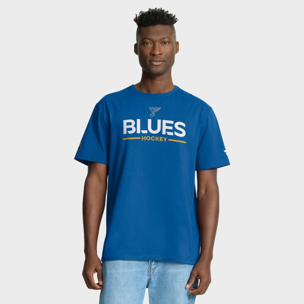 St. Louis Blues Fanatics Authentic Pro Primary T-Shirt - Blue - NHL 202494284