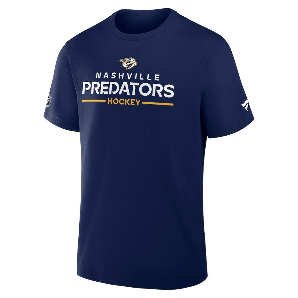 Nashville Predators Fanatics Authentic Pro Primary T-Shirt - Navy - NHL 202494289
