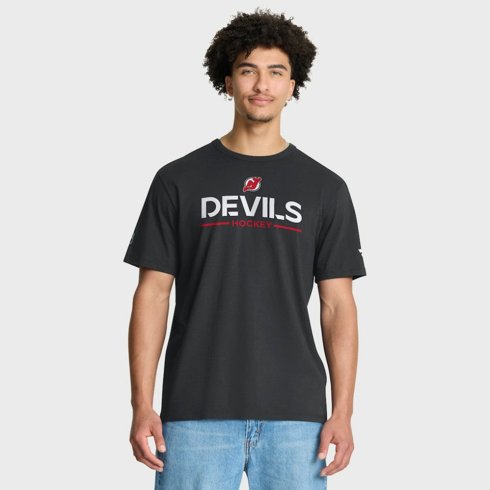 New Jersey Devils Fanatics Authentic Pro Primary T-Shirt - Black - NHL 202494299