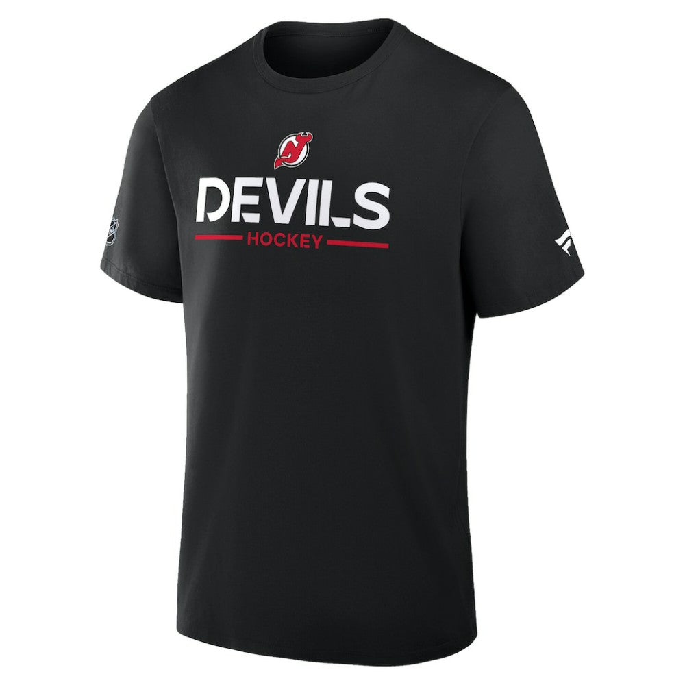 New Jersey Devils Fanatics Authentic Pro Primary T-Shirt - Black - NHL 202494299