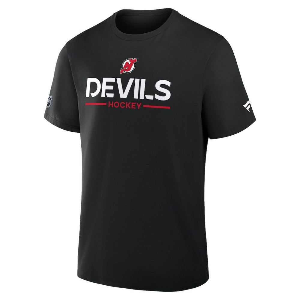 New Jersey Devils Fanatics Authentic Pro Primary T-Shirt - Black - NHL 202494299