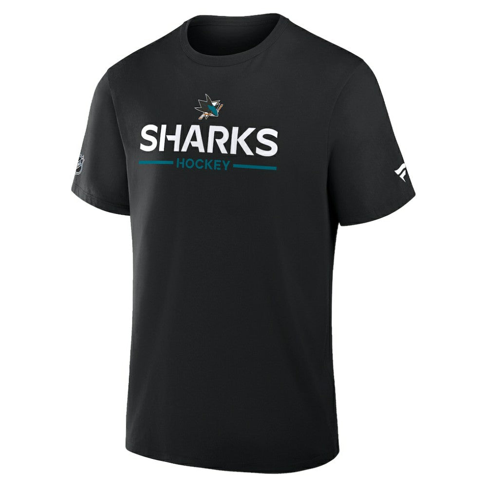 San Jose Sharks Fanatics Authentic Pro Primary T-Shirt - Black - NHL 202494308